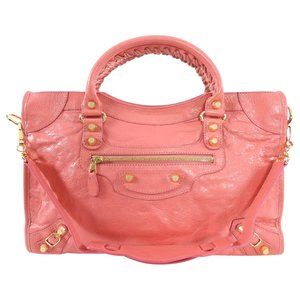 Balenciaga Classic City in Coral